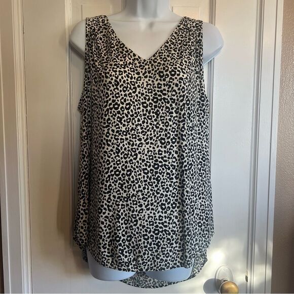 Old navy Chic Leopard Print Tank Top - Picture 1 of 9